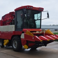 4YZ-4A Machines agricoles 105hp Moteur diesel Moissonneuse-batteuse de maïs Riz moissonneuse de blé