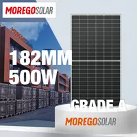 Giá Tốt Nhất Moregosolar Mono Năng Lượng Mặt Trời PV Panel 24V 500 Wát 505 Wát Bán Buôn Painel Fotovoltaico