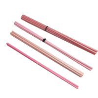 Anches en fibre brun foncé 3mm Recharge d'huiles essentielles Bâtonnets de roseau Diffuseur d'arômes Bâtonnets en fibre
