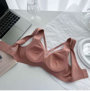 7-Màu Liền Mạch Cộng Với Kích Thước Áo Ngực 5XL-Siêu Mềm Thạch Hỗ Trợ Không Dây Bralette Cho Đầy Đủ Bust <span class=keywords><strong>Minimizer</strong></span> No-Side Bulge Thoải Mái Áo Ngực - Product Image 6