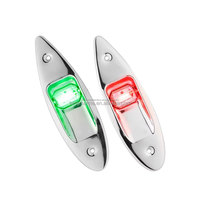 Feux de navigation latéraux LED, accessoires marins, feux de navigation et projecteurs pour bateaux, directement de l'usine