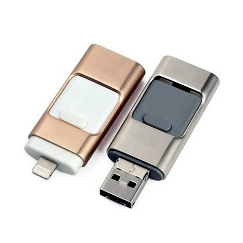 Индивидуальный OTG USB флеш-накопитель 3 в 1 YDisk для мобильных телефонов IOS iPhone и Android