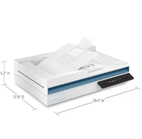 Escáner de Documentos Automático H.P ScanJet Pro 2600 F1 con Flujo de Trabajo de Oficina Eficiente