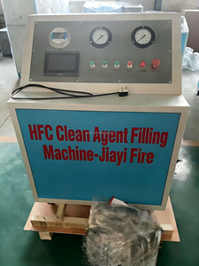 Fabricant OEM chinois à haute efficacité, ligne de remplissage automatique d'extincteurs HCF <span class=keywords><strong>FM200</strong></span>, machine de remplissage - Product Image 1