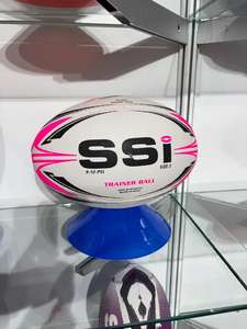 Balón de rugby de tamaño 5 duradero, vejiga de butilo impermeable de goma PU resistente a la intemperie para entrenamiento, uso promocional para todo tipo de clima - Product Image 2