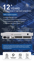 Ports E1 avec sauvegarde 1+1, transmet 30 canaux vocaux avec multiplexeur FE PCM, voix sur 2 E1, PCM-MUX 30 téléphones + 2FE