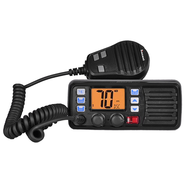 RS-507M 25W VHF GPS Receiver IPX7 Waterproof Mobile Boat Marine for Radio DSC Call Auto 50km Range RS507M Wireless Walkie Talkie