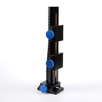 Plataforma de ranura de cola de milano para ejes X/Z YZLW, recorrido de 200-550 mm, elevación vertical de carrera larga, desplazamiento manual, ajuste fino, OEM/ODM