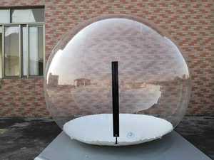 이글루 1.8m/2m/4m 눈싸움 풍선 스노우 글로브 버블 텐트 팽창 된 스노우 글로브 사진 부스 판매 투명 - Product Image 3