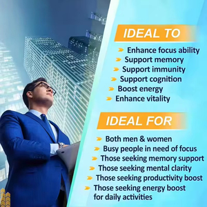 ยาเม็ดสารสกัดเห็ดออร์แกนิก 10 in 1  รวมเห็ดหลินจือ เห็ดหัวลิง เห็ดถั่งเช่า และสารสกัดเห็ดหัวลิง  วิตามินเสริมอาหารชนิดแคปซูล - Product Image 4