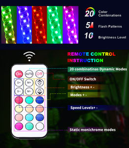 Loyo, Gran Venta, 2 Piezas, Luces LED de Látigo de 5 Pies, Control Remoto por Aplicación, Luces RGB en Espiral con Música para Jeep, Luces RGB Antiniebla - Product Image 3