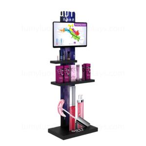 Exhibidor de Maquillaje Interactivo Inteligente con Soporte de Pie y Monitor LED, Vitrina de Video para Productos de Cuidado de la Piel y Perfumes, Estantes para Tiendas Minoristas - Product Image 2
