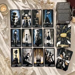Großhandel Schatten-Tarot-Deck 78 Karten Tragbares Pädagogisches Gotisches Psychologisches Kartenspiel zur Selbstreflexion Schattenarbeit Geschenk - Product Image 5