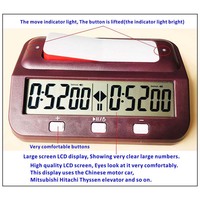 Horloge d'échecs numérique de base et minuteur d'échecs avec bonus et retard (au prix le plus bas et d'une très bonne qualité) Très utile
