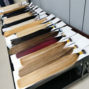 Extensiones de Cabello Adhesivas Doble Trama 100% Ruso Humano Virgen para Salón, Extensiones de Cabello Adhesivas al por Mayor - Product Image 3