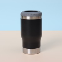 Gobelet isotherme de voyage pour voiture, café ou bière, 14 oz, double paroi, avec ouvre-bouteille intégré, couleur personnalisée avec logo
