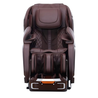 Fauteuil de massage intelligent de luxe Zhouqi, mécanisme 3D, zéro gravité, avec massage professionnel des mollets et audio