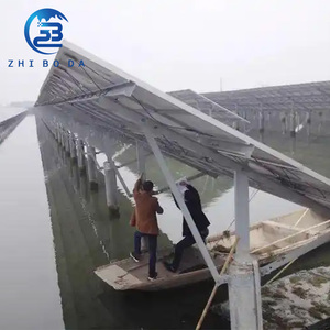 Complémentaire solaire galvanisé à chaud de traitement de surface de système de flottement solaire imperméable de Pv - Product Image 4