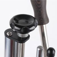Machine à estamper électrique manuelle en cuir avec logo personnalisé, mini machine numérique à estamper à chaud avec fente en T et lettres en laiton 110V/220V