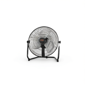 Ventilador Industrial de Piso VYVO de 14 Pulgadas, 3 Velocidades, Inclinación Ajustable de 360 Grados, Motor de Corriente Alterna, Construcción Metálica - Product Image 1