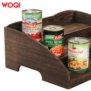 Étagère à épices <span class=keywords><strong>et</strong></span> support de rangement en bois WOQI à trois niveaux, 3 couches, garde <span class=keywords><strong>tout</strong></span> bien rangé <span class=keywords><strong>et</strong></span> sans désordre - Product Image 4