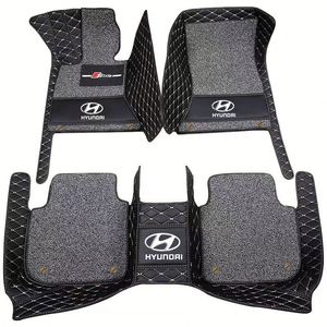 พรมปูพื้นรถยนต์หนัง PU แบบสั่งทำพิเศษสำหรับ Toyota, Honda, BMW, Ford, Range Rover รวมถึง Accord, Ranger, Golf, Civic, Y, Jetta - Product Image 4