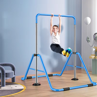 Barre horizontale pliable en acier réglable pour intérieur, portable, pour enfants et adultes - Barre de traction pour la gym et le fitness
