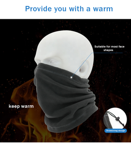 ผ้าพันคอกันลมผ้าฟลีซขั้วโลกสำหรับปั่นจักรยานเดินป่า,ผ้าพันคอให้ความอบอุ่นสารพัดประโยชน์ - Product Image 6