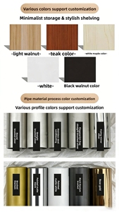 Espositore da Centro Commerciale in Acciaio e Legno, Durevole, Preassemblato, Promozionale per Supermercati, Tavolo Impilabile a Tre Livelli Regolabile - Product Image 6