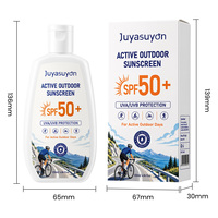 Crème solaire SPF50 pour les sports de plein air, résistante à l'eau pendant 80 minutes, résistante à la transpiration, protection UV pour la course à pied, la randonnée et le cyclisme