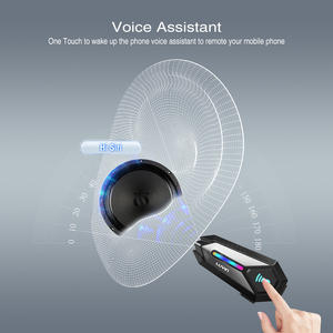 Auriculares para Casco LUVIN Glaxy8 BT 5.3 IP65 Impermeables para Comunicación entre Motociclistas y Pasajeros, Intercomunicador Bluetooth para Motocicleta de 300M - Product Image 4