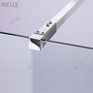 Odern-athroom ALK n hower closure nclosure iixed ateratproof 8mm feafety Lass hhower artition - Product Image 3