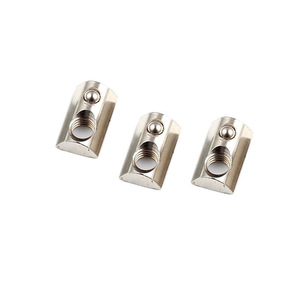 Écrous à rainure en T en acier inoxydable d'usine professionnelle rouleau dans le curseur en aluminium M8 t écrou à fente de marteau 6 profils <span class=keywords><strong>Inox</strong></span> avec boule à ressort - Product Image 4