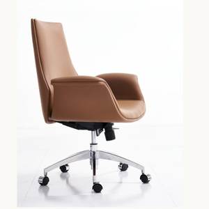 chaise de bureau en cuir moderne et confortable 36028-0186 - Product Image 5