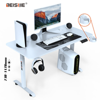 Nouvel arrivage bureau d'ordinateur électrique, hauteur réglable, double moteur, élévateur, bureau de jeu intelligent