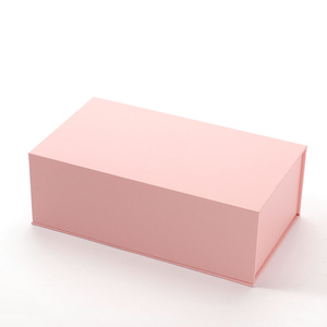 FANXI Magnetic Jewelry <b>Box</b> Logo Customized Necklace <b>Bracelet</b> Pouch Pink Jewelry Storage <b>Box</b> Luxury Cardboard <b>Gift</b> Packaging - Product Image 3