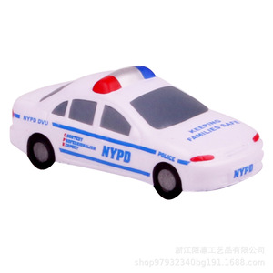 Nypd Police Car Pu <b>Foam</b> Toy Cartoon Stress Relief <b>Craft</b> Model - Product Image 3