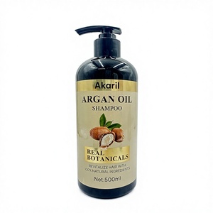 Aceite de Argán Akaril de 500 ml, Botánicos Reales, Revitaliza <span class=keywords><strong>el</strong></span> <span class=keywords><strong>Cabello</strong></span>, Ingredientes 100% Naturales, Vegano, Nutritivo, Hidratante, Champú Profundo - Product Image 1