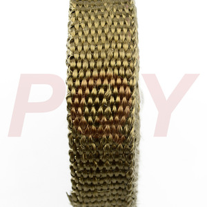 Isolation de tuyau d'échappement en fibre de verre, épaisseur 1 mm, diamètre 50 mm, longueur 15 m, pour tuyaux en acier inoxydable - Product Image 1