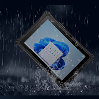Pantalla FHD para exteriores de 12,2 pulgadas, procesador Core I5, GPS, USB, resistente al agua, a prueba de golpes, pantalla táctil capacitiva, resistente IP65, tableta con Windows