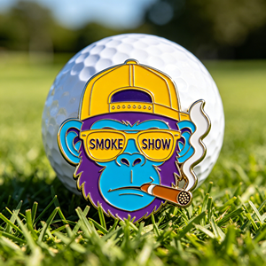 Marcador <span class=keywords><strong>de</strong></span> Pelota <span class=keywords><strong>de</strong></span> Golf Magnético <span class=keywords><strong>de</strong></span> Acero Inoxidable con Borde Martillado, Medallón en Blanco al por Mayor, Plástico <span class=keywords><strong>y</strong></span> Toalla, Envío <span class=keywords><strong>Gratis</strong></span>, Pulsera Básica - Product Image 1