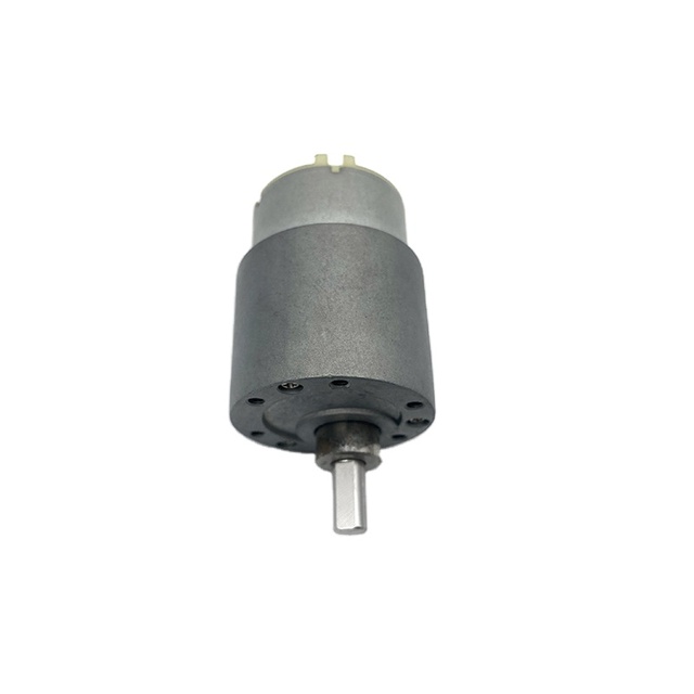 China Micro DC Brush Motor FT-37RGM500 5V/6V/12V 4-700rpm Spur Gear Motor for Home Appliance & Fan Use