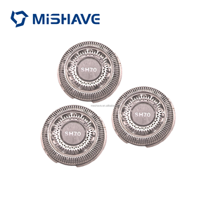 SH70 têtes de rasage de remplacement pour <span class=keywords><strong>Philips</strong></span> Noreclo série 7000 5000 SH70/71 lames de rechange de <span class=keywords><strong>rasoir</strong></span> pièces de <span class=keywords><strong>rasoir</strong></span> accessoires - Product Image 3