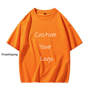 Camisetas 2026 de Alta Calidad, 100% Algodón, Tallas Grandes para Hombre, Venta al Por Mayor, Camisetas Personalizadas con Cuello Redondo, Impresión de Logotipo Personalizado para Hombre - Product Image 2