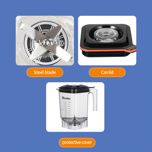 <span class=keywords><strong>Frullatore</strong></span> <span class=keywords><strong>Professionale</strong></span> ad Alta Velocità di Grande Capacità in Acciaio Inox con Controllo Touch Screen per Uso Commerciale - Product Image 3
