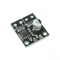 Modul MOSFET DRV8871 H-Bridge untuk Pengontrol Motor DC Brushless dengan Kontrol PWM, Arus Internal Maksimum 3.6A, dan Sensor Arus Internal