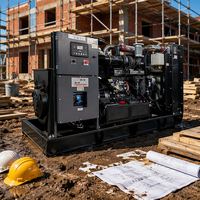 Générateur diesel silencieux à châssis ouvert Shangchai 360 kW 450 kVA, moteur SDEC 1500/1800 tr/min, portable monophasé ATS 50 Hz 220 V 380 V 480 V