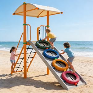 <span class=keywords><strong>Rampe</strong></span> d'escalade en <span class=keywords><strong>corde</strong></span> en gros <span class=keywords><strong>pour</strong></span> la remise en forme des enfants, encourage la force, l'agilité et la courage dans les jeux en plein air - Product Image 5