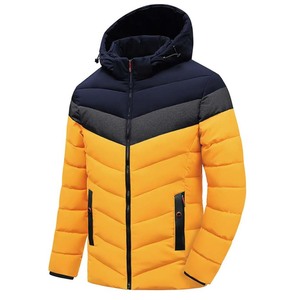 Veste d'hiver rembourrée à capuche Xianghong Premium pour l'extérieur, couleur contrastée, chaude, coupe-vent, isolée, en duvet, pour la randonnée et le <span class=keywords><strong>ski</strong></span> - Product Image 2