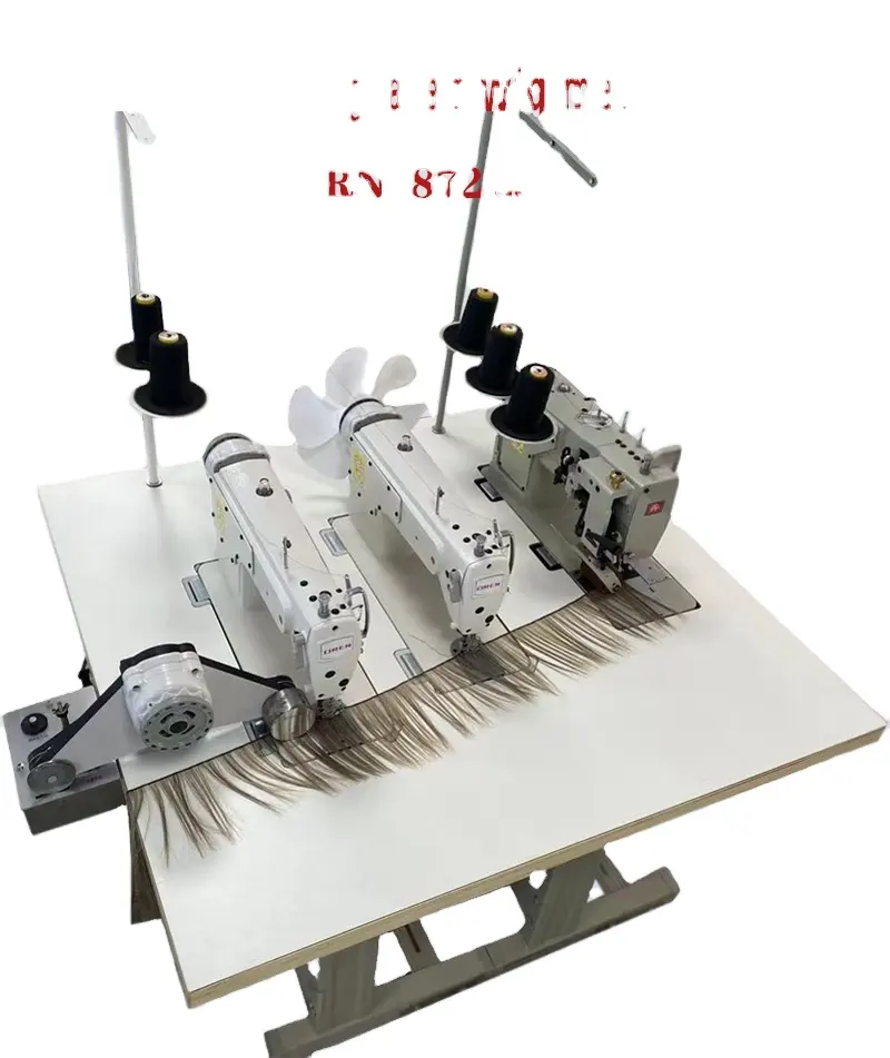 Máquina de bordar Máquina de pelo para hacer pelucas Máquina de coser industrial